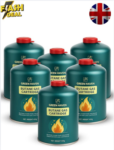 Green haven c500 camping gas - green,