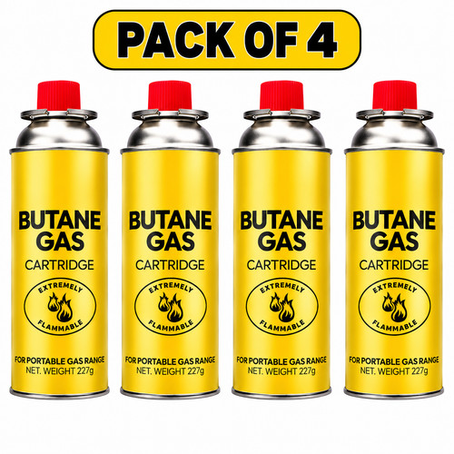 Butane gas cartridges - butane, 227g