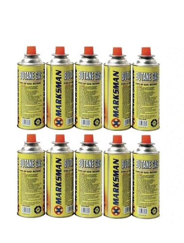 Butane gas bottle canisters - butane,