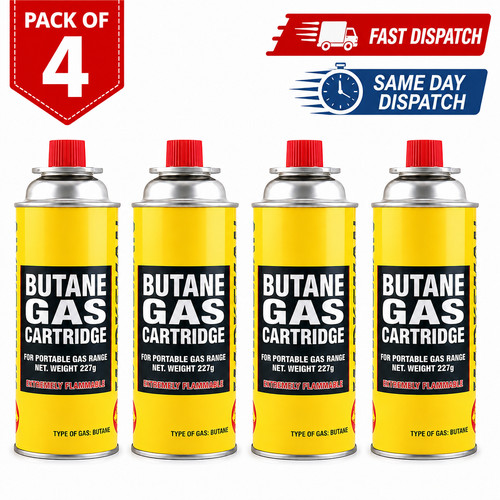 Butane gas bottles - gas, canisters