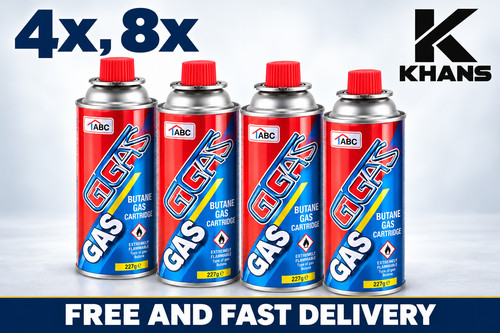 Butane gas bottles - /, 8x