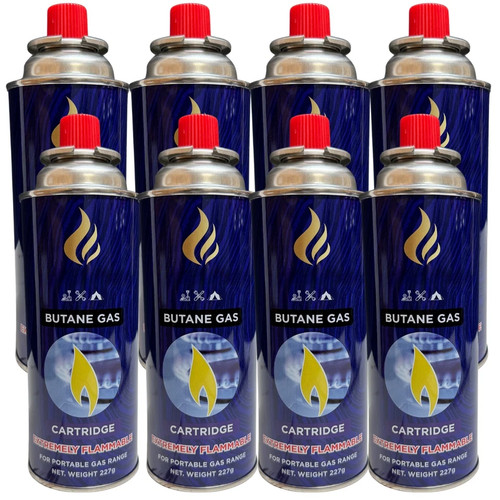 Butane gas bottles canisters - gas,