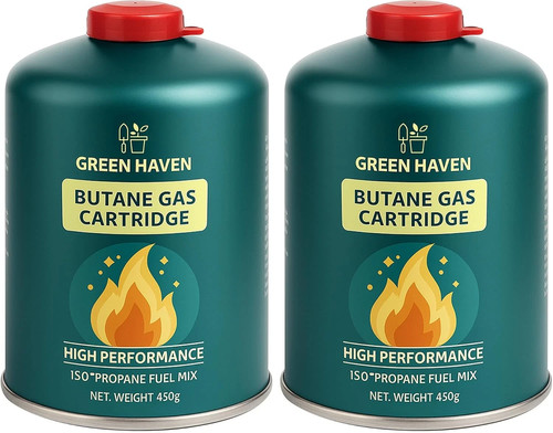Green haven camping gas - green,