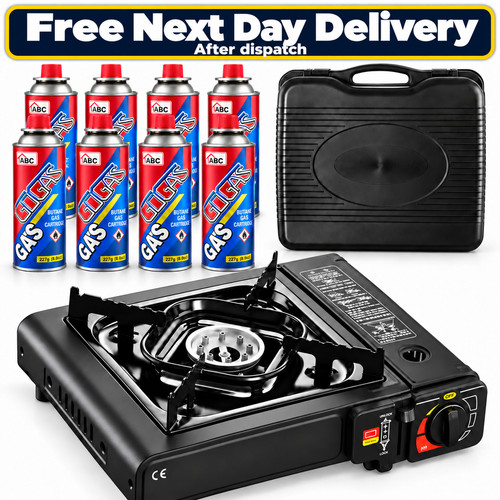 Portable camping gas stove - camping,