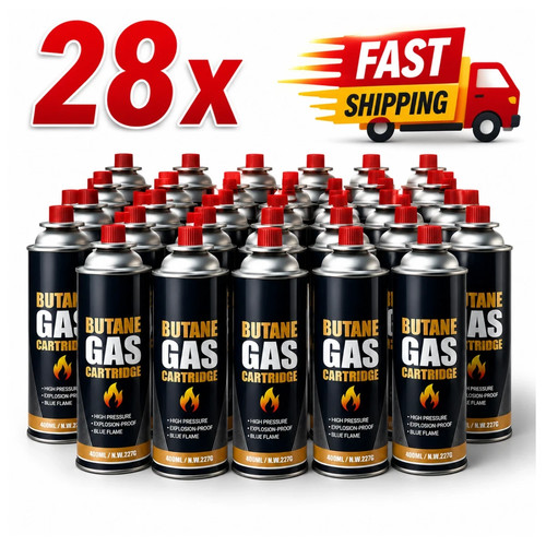 Butane gas bottles - x,