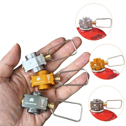 Camping gas refill adapter - refill,