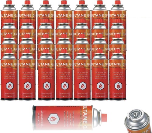 Butane gas bottles pack - 28,