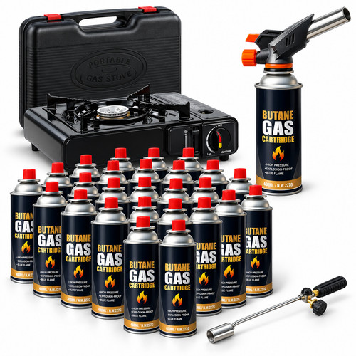Butane gas bottles - bottles, canisters