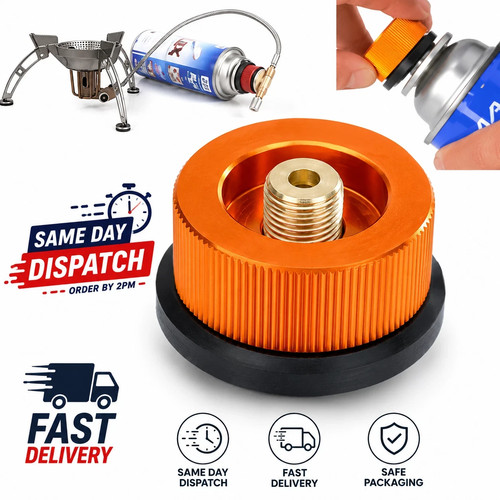 Camping stove adapter butane - adapter,