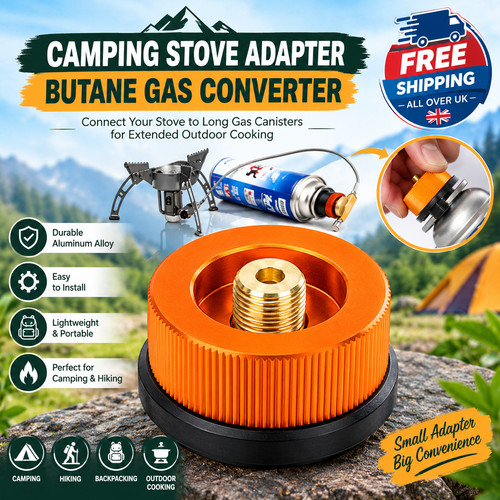 Camping stove adapter butane - stove,