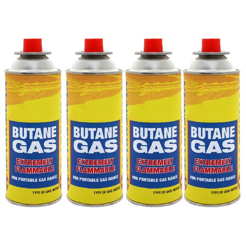Butane gas bottles - 4,