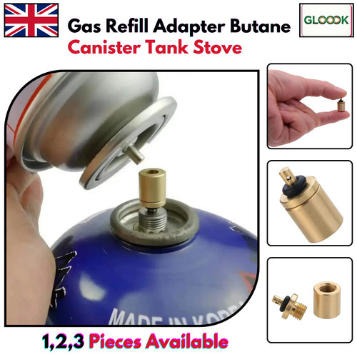 Gas refill adapter butane - gas,
