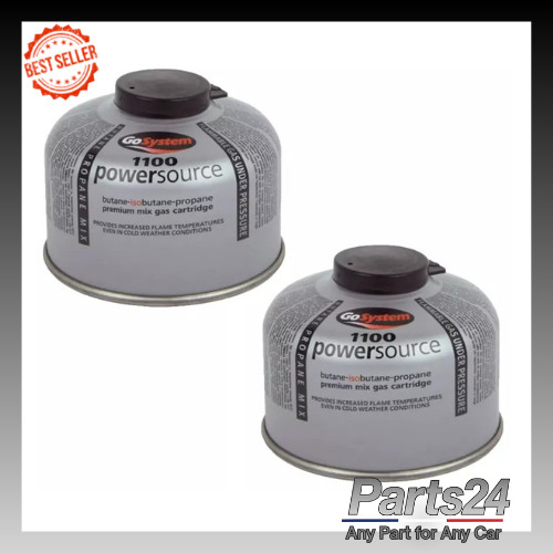 100g canister butane - 2x,