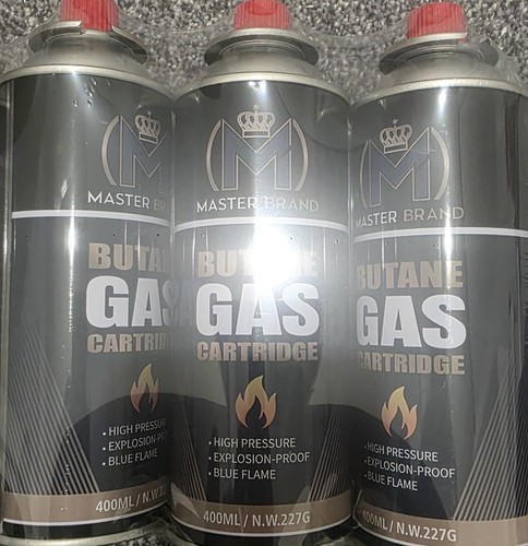 Butane gas canisters - butane, for