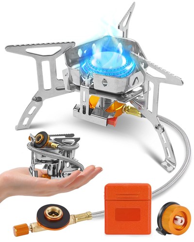 Portable camping gas stove - camping,